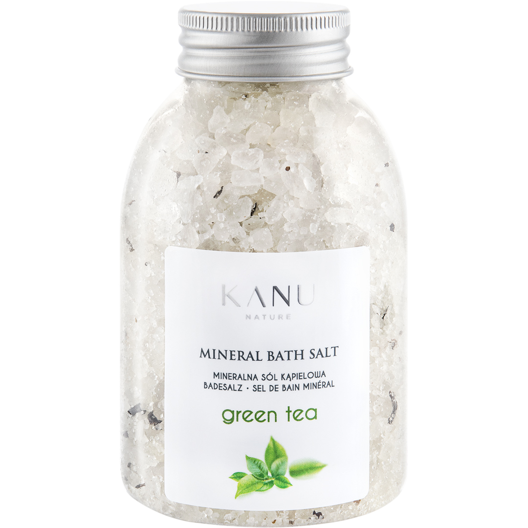 Sare de baie minerală cu ceai verde