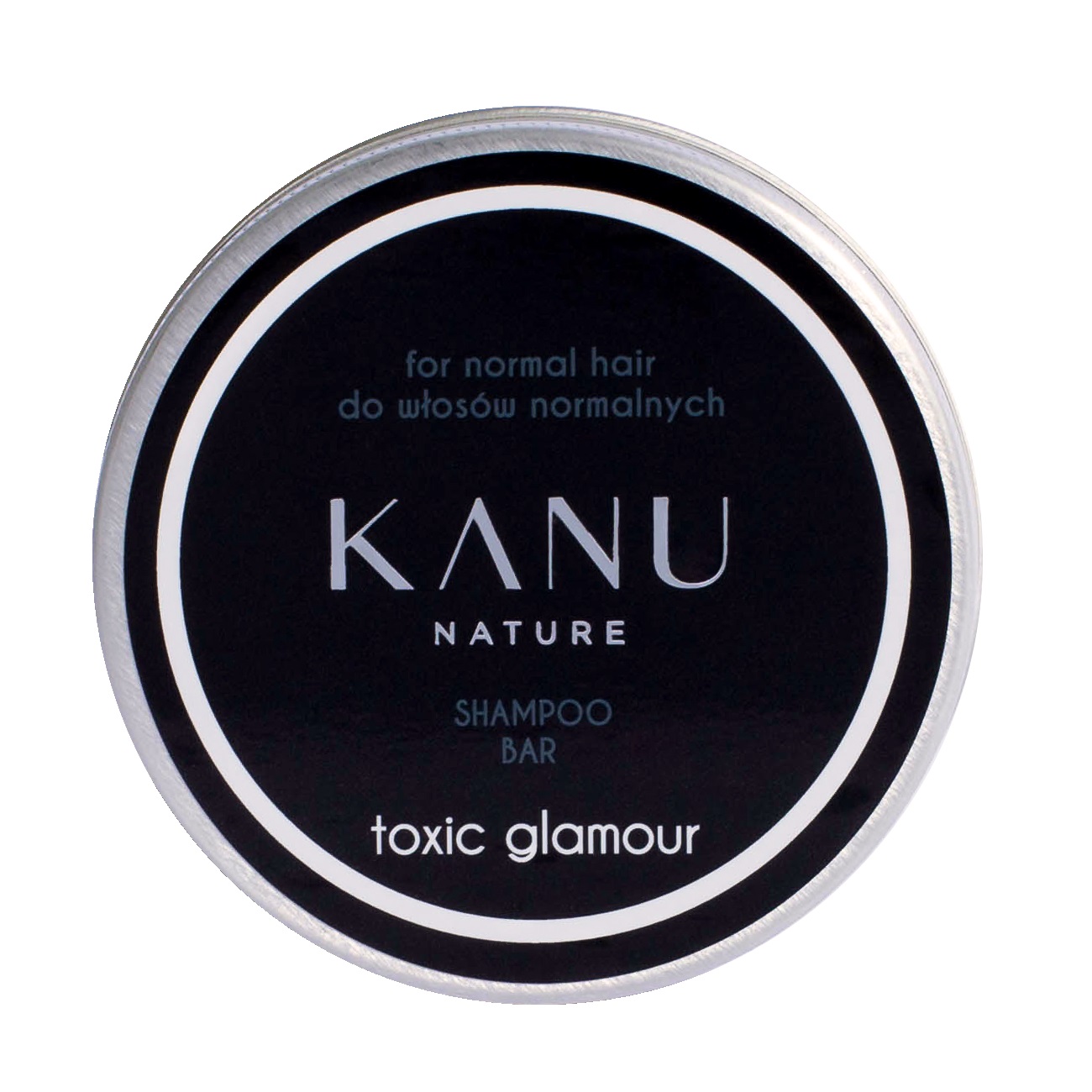 Șampon solid glamour toxic (cutie de metal)