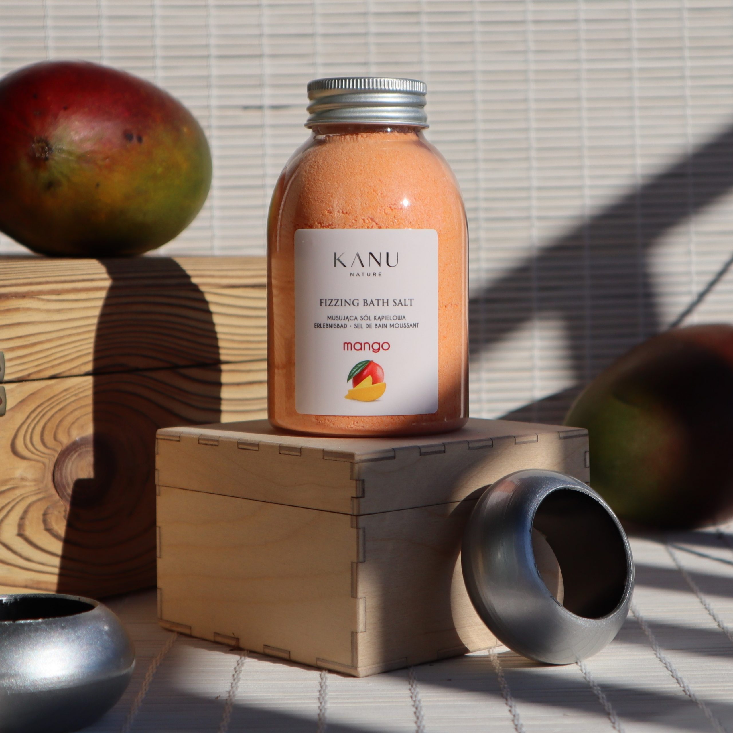 Sare de baie spumantă cu mango - imagine 2