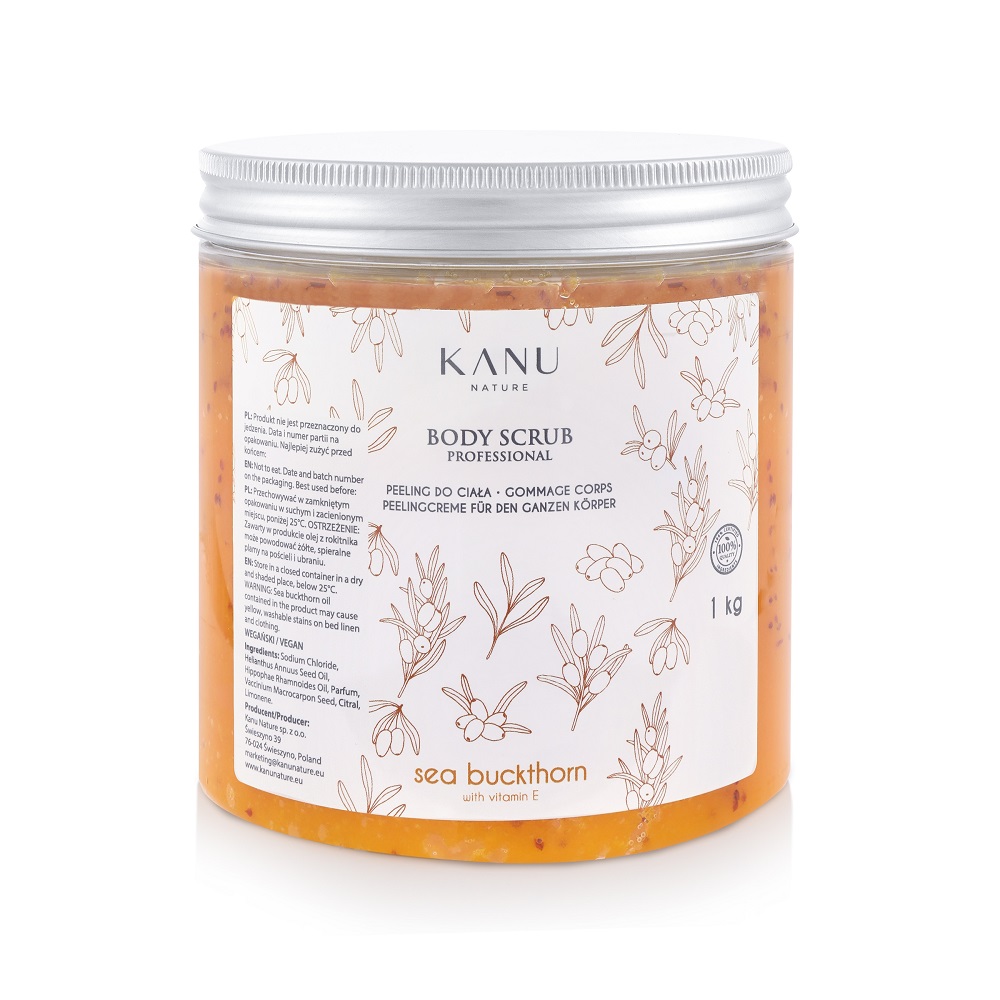 Exfoliant corporal cu cătină și vitamina E - imagine 2
