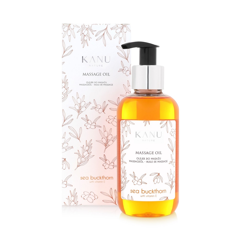 Ulei de masaj cu cătină & vitamina E - 200 ml